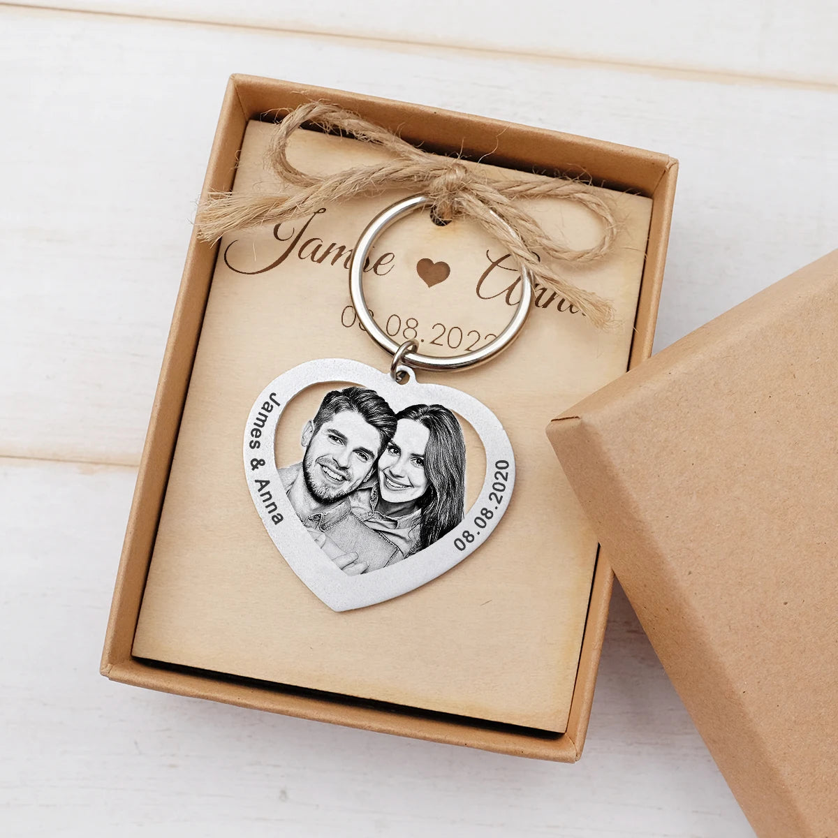 Photo Keychain Custom Keychain for him&her