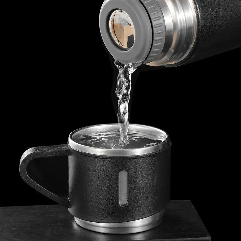500ML Stainless Steel Vacuum Flask – Thermal Insulated Couple Bottle
