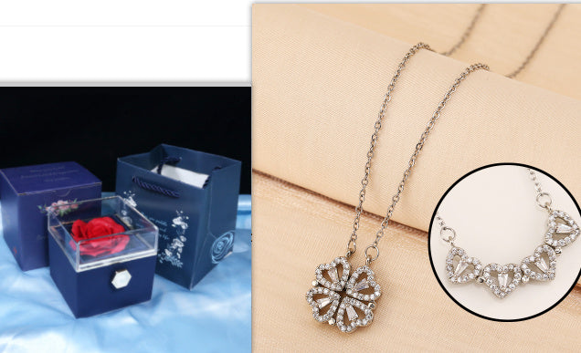 4hearts clover Fashion Necklace