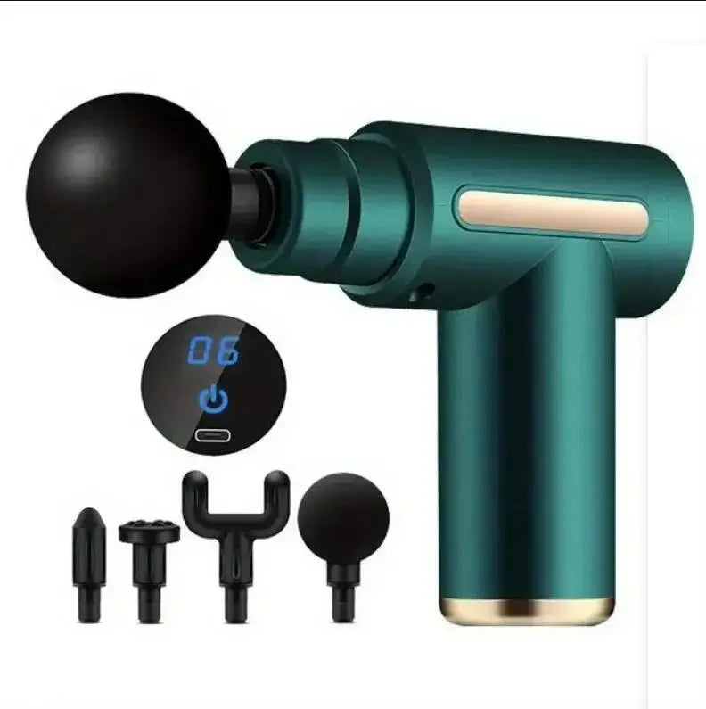 Mini Deep Tissue Massage Gun – Portable Percussion Muscle Massager