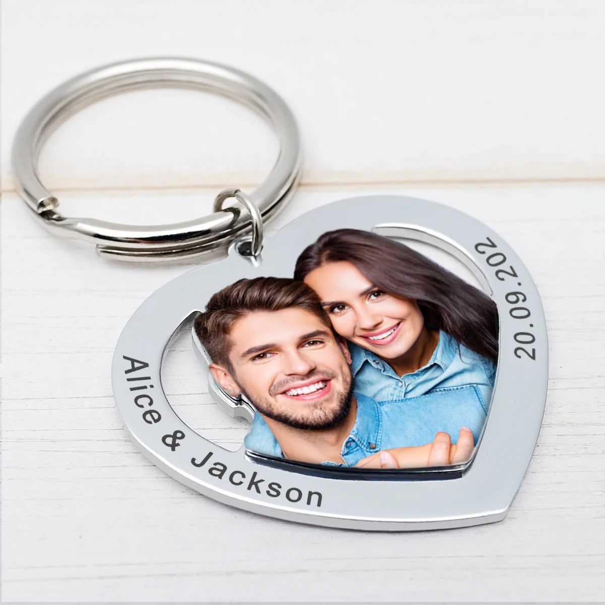 Photo Keychain Custom Keychain for him&her