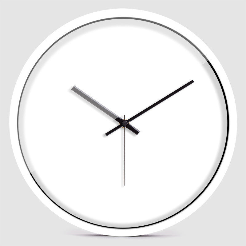 Simple Clock 6 Wall Clock Creative Bedroom Silent Quartz Clock