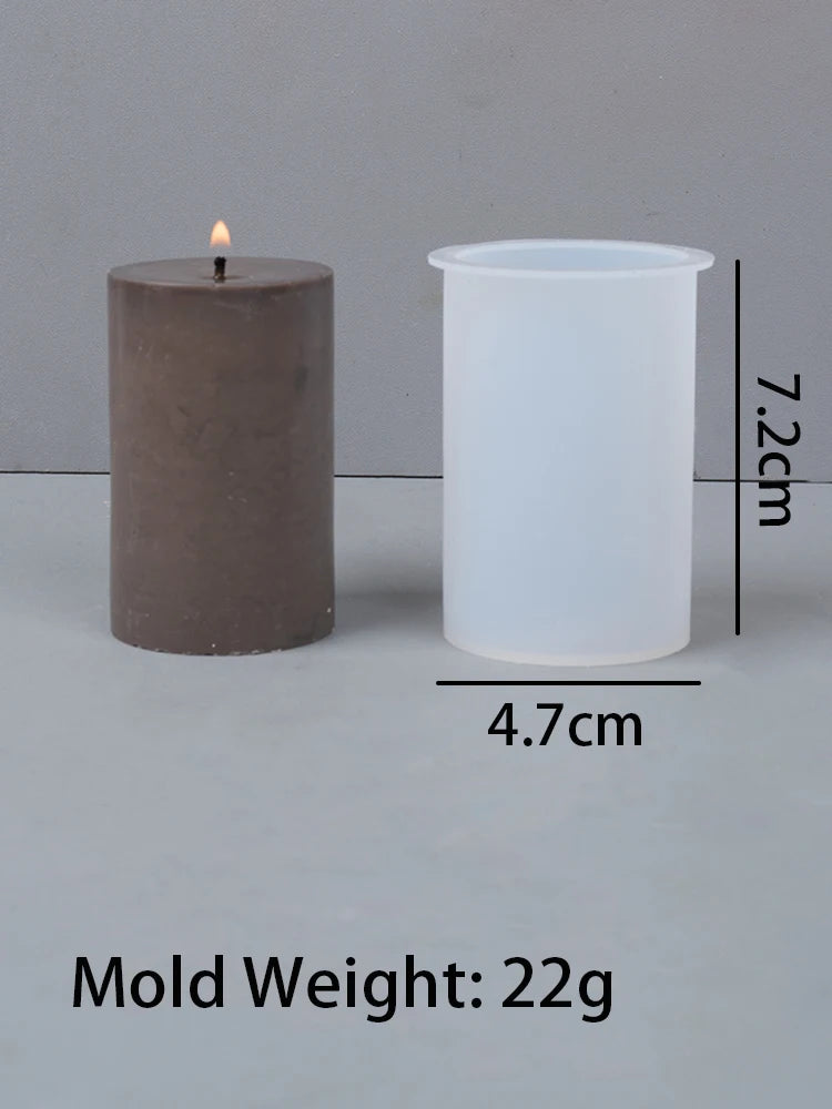 3D Geometric Silicone Candle