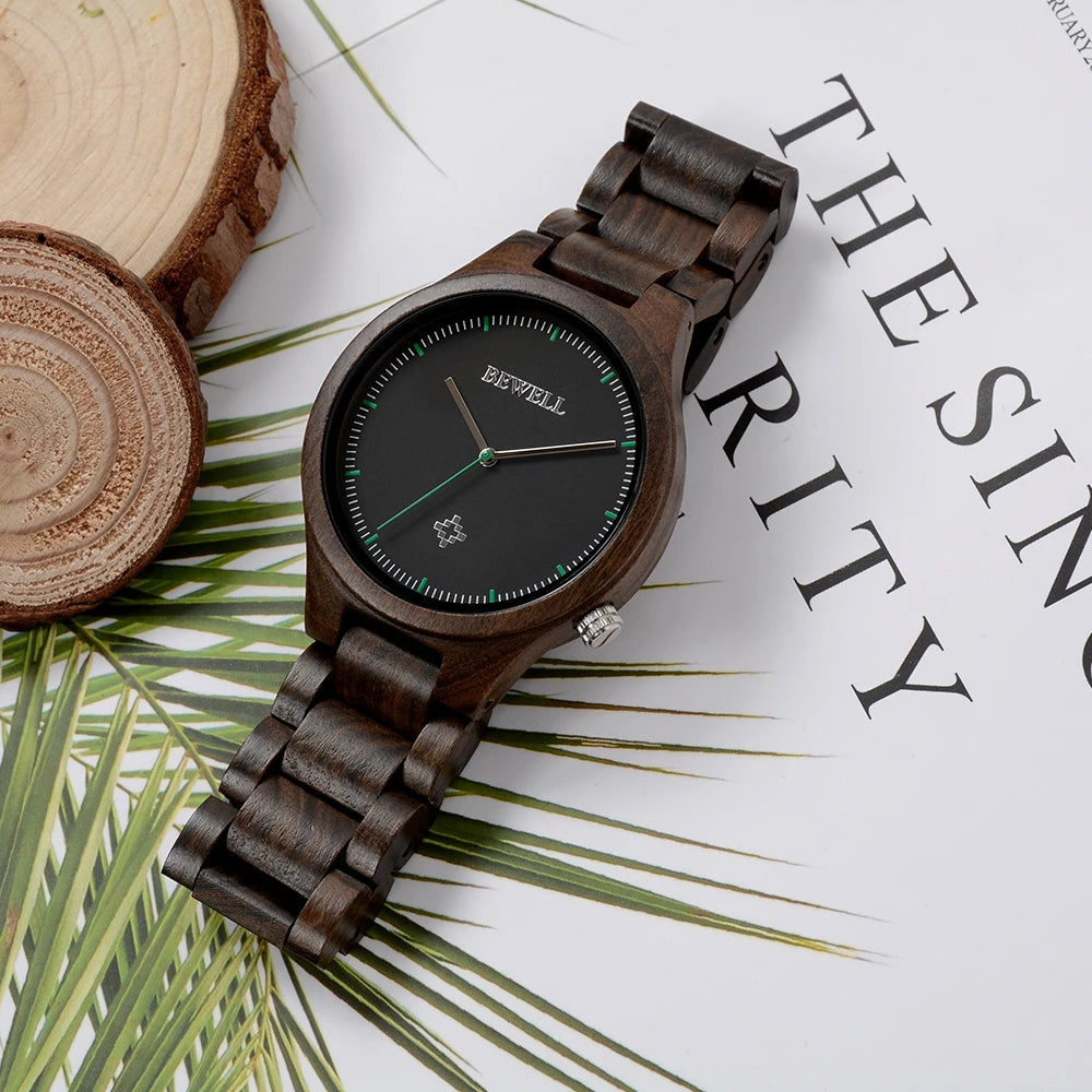 Minimalist Wooden Watch – Lightweight Handmade Watch for Men & Women