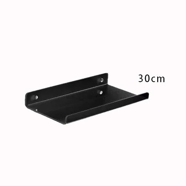 Invisible Acrylic Floating Shelf – Wall-Mounted Corner Storage