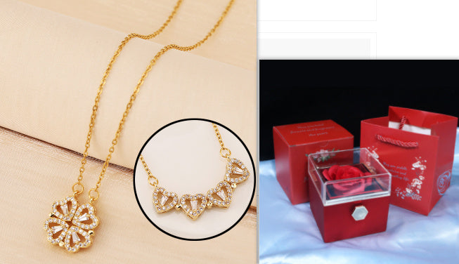 4hearts clover Fashion Necklace