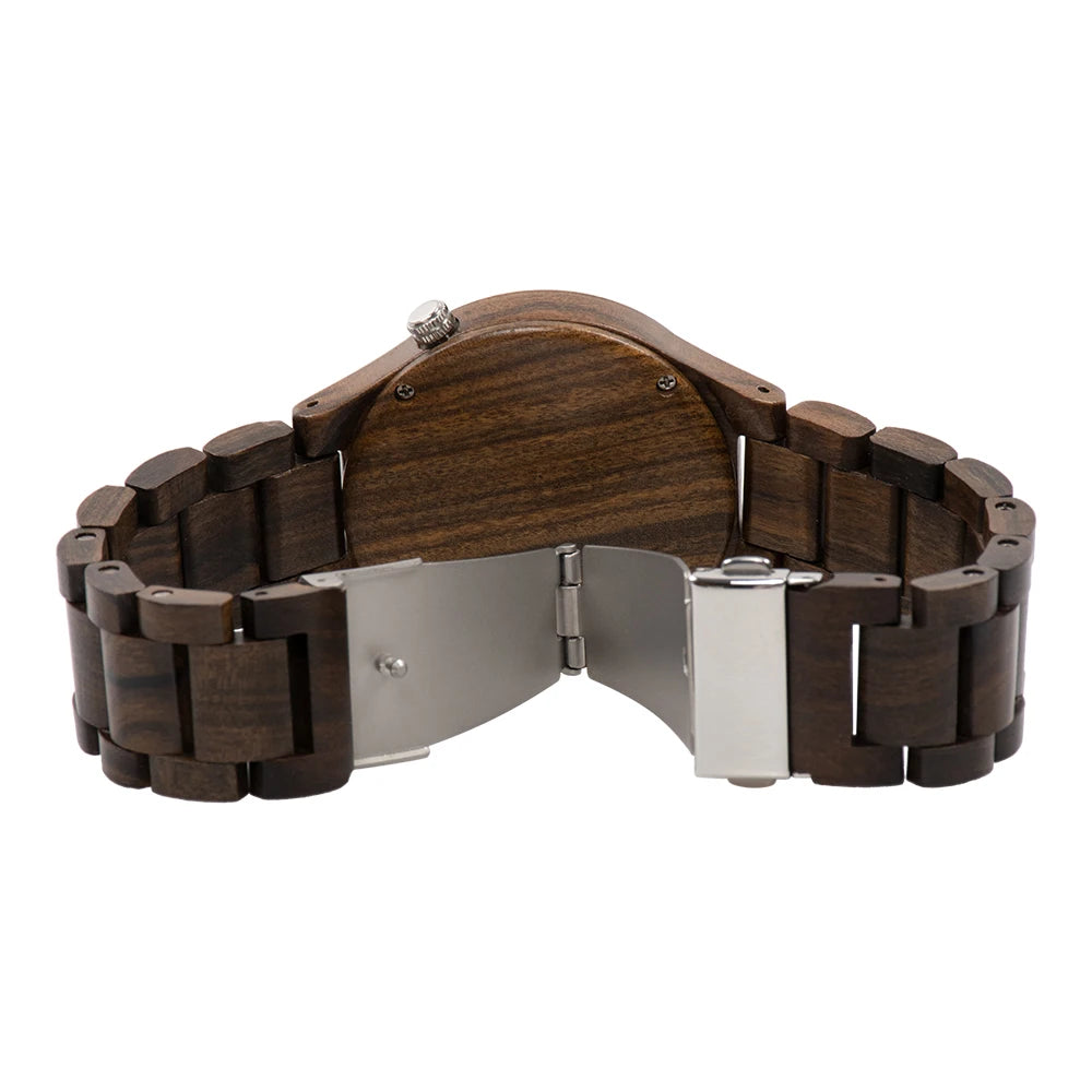 Minimalist Wooden Watch – Lightweight Handmade Watch for Men & Women