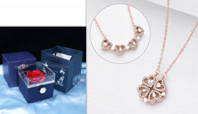 4hearts clover Fashion Necklace