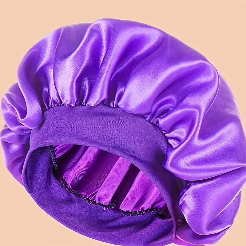 Women's 2025 Satin Bonnet-Elastic Band, Cozy Fit,