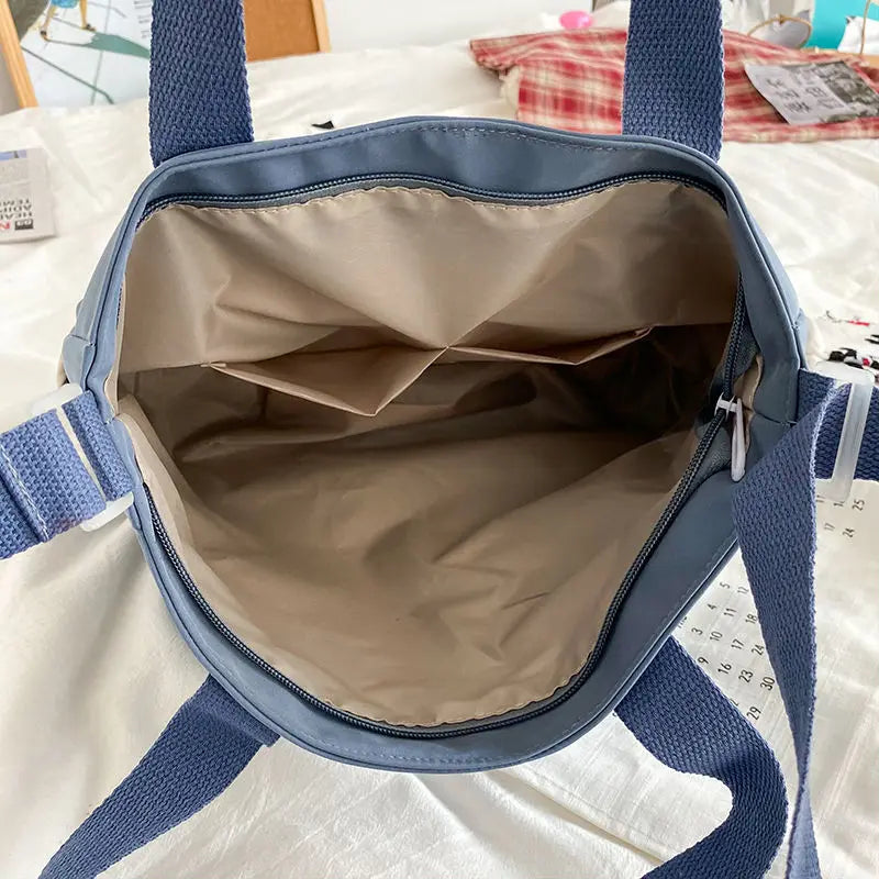 Waterproof Canvas Women’s Handbag – Shoulder, Tote & Crossbody