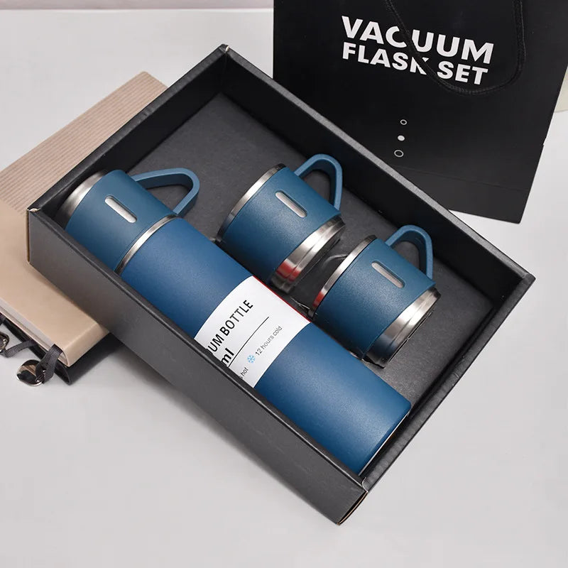 500ML Stainless Steel Vacuum Flask – Thermal Insulated Couple Bottle