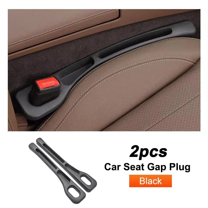 2-Piece Car Seat Gap Organizer – Waterproof Storage Plug