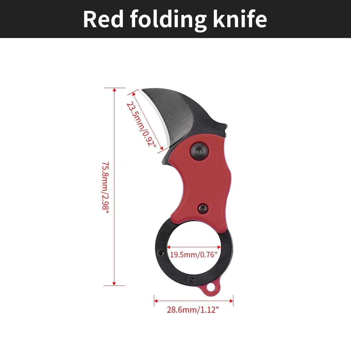 Mini Folding Pocket Knife – Keychain & Multi-Tool Gadget