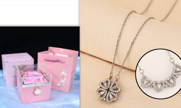 4hearts clover Fashion Necklace