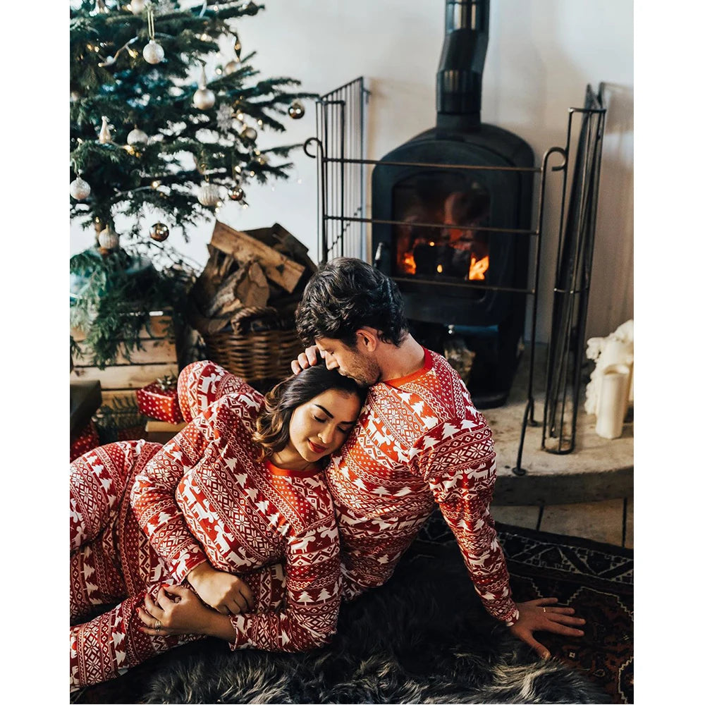 Family Matching Christmas Pajamas – Winter Holiday Sleepwear Set