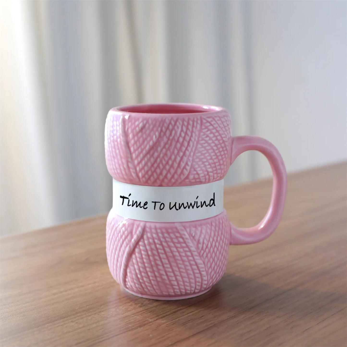 Creative Colorful Wool Ceramics Mugs coffee mug
