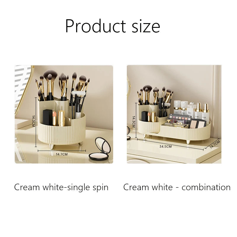 Makeup Organizer Cosmetic Box Rotating
