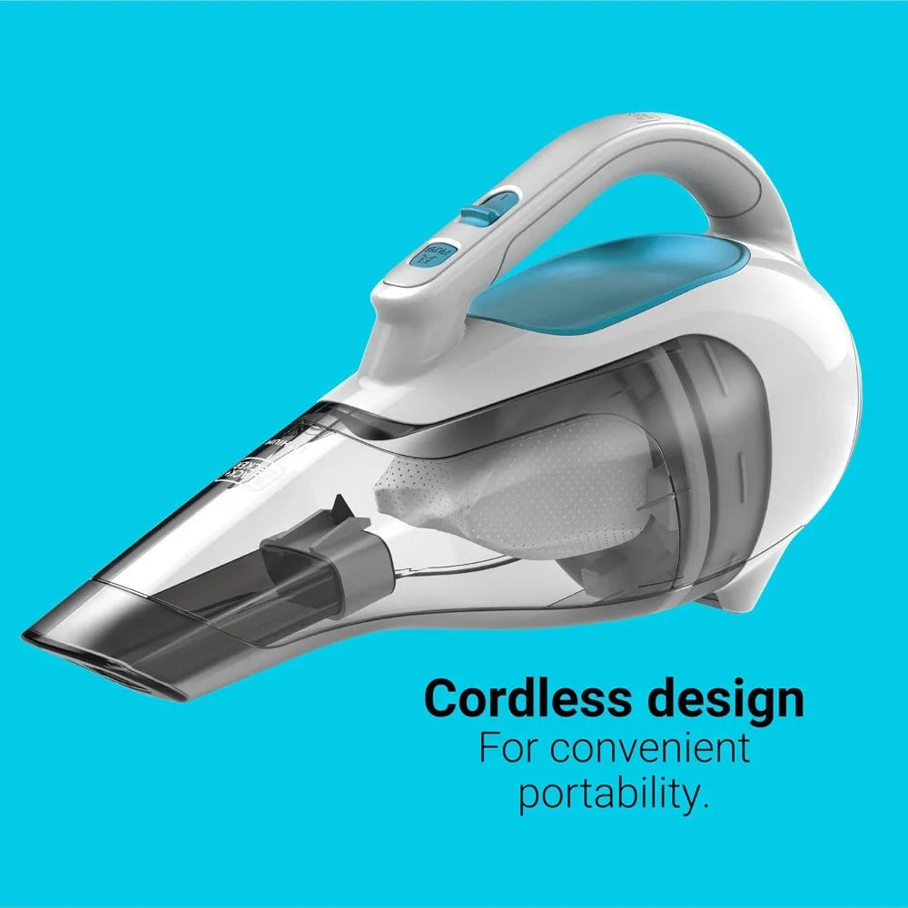 BLACK+DECKER Cordless Handheld Vacuum – Powerful & Portable