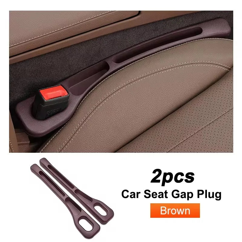 2-Piece Car Seat Gap Organizer – Waterproof Storage Plug