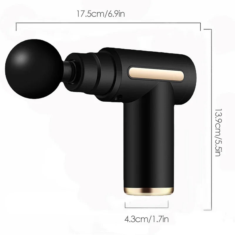 Mini Deep Tissue Massage Gun – Portable Percussion Muscle Massager