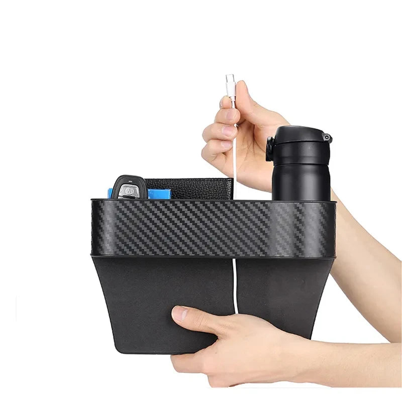 Car Seat Gap Organizer – Storage Box for Wallets, Phones & Accessories
