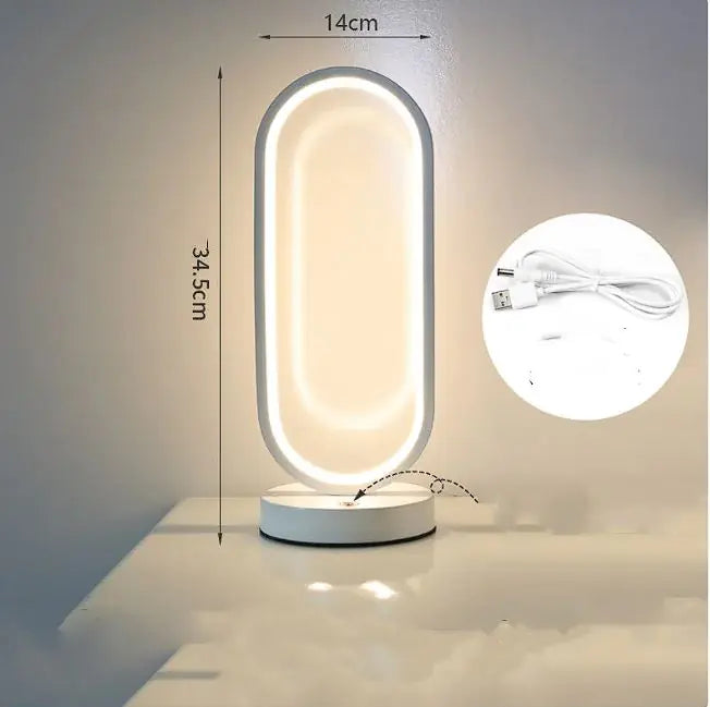 Sleek Touch Bedside Lamp