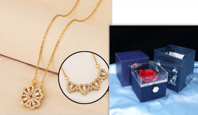 4hearts clover Fashion Necklace