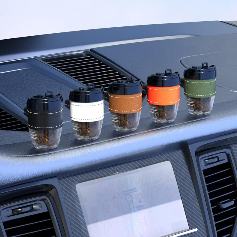 Car Perfume Air Freshener Coffee Beans Fragrance Car Supplies Auto Accessories Solid Fresh Flavour