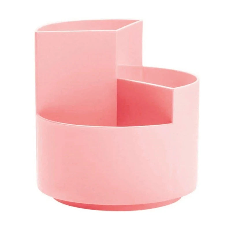 360° Rotating Desk Organizer – Large Capacity Pen & Makeup Holder