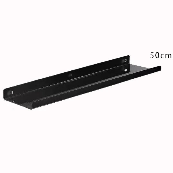 Invisible Acrylic Floating Shelf – Wall-Mounted Corner Storage