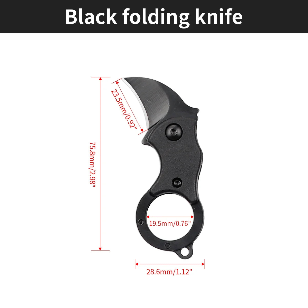 Mini Folding Pocket Knife – Keychain & Multi-Tool Gadget