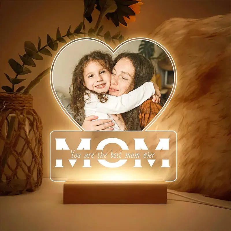 Personalized LED Picture Frame HIM&HER Day Gift