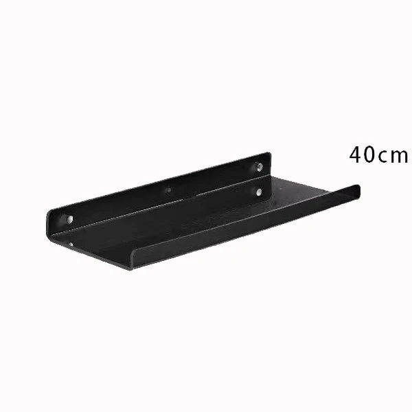 Invisible Acrylic Floating Shelf – Wall-Mounted Corner Storage