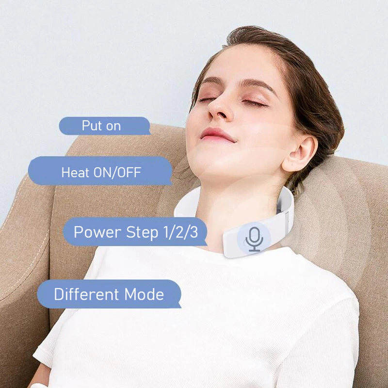 Electric USB Neck Massager – Portable Cervical Massage Device