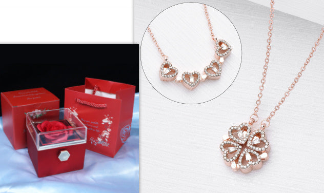 4hearts clover Fashion Necklace
