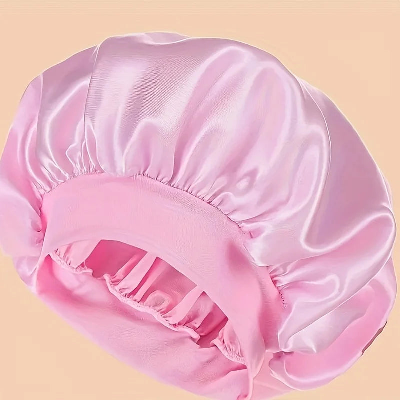 Women's 2025 Satin Bonnet-Elastic Band, Cozy Fit,