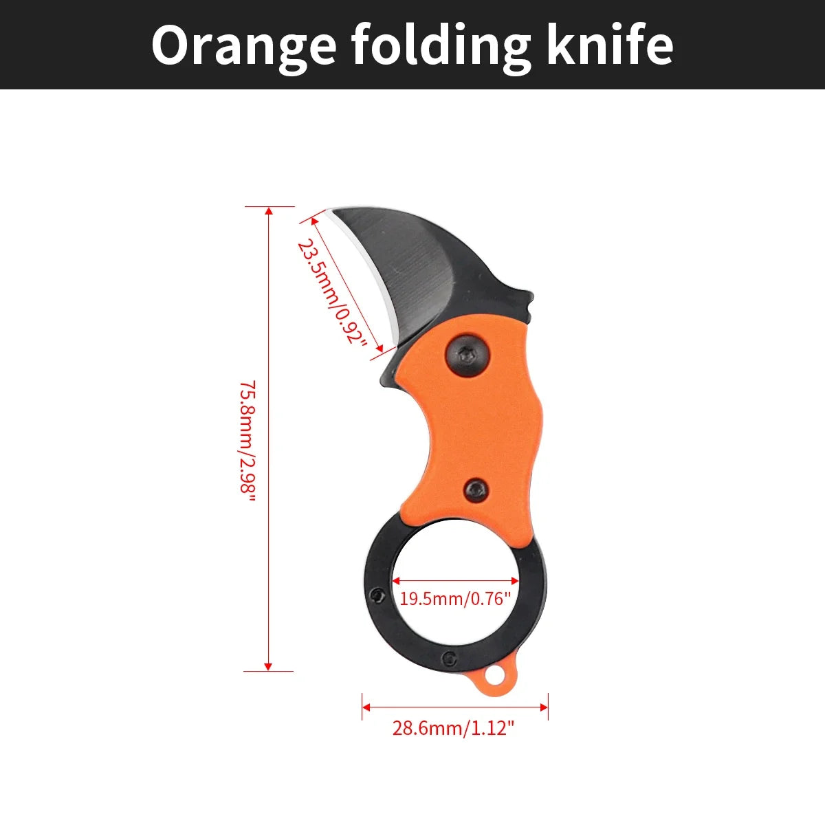 Mini Folding Pocket Knife – Keychain & Multi-Tool Gadget