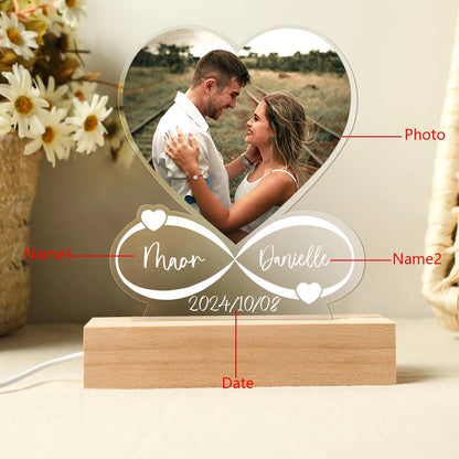 Anniversary 3D printing MOON LAMP  Couples Gifts