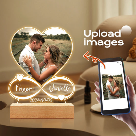 Anniversary 3D printing MOON LAMP  Couples Gifts