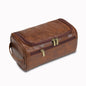 Personalized Leather Toiletry Bag – Travel Dopp Kit for Men