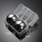 2-Piece Stainless Steel Whiskey Stones – Round Reusable Chill Balls