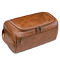 Personalized Leather Toiletry Bag – Dopp Kit for Men