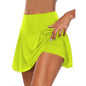 Y2K High-Waist Sports Skort – 12 Colors, All-Season Comfort