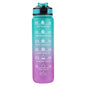 1 Liter Water Bottle Motivational Sport Water Bottle Leakproof