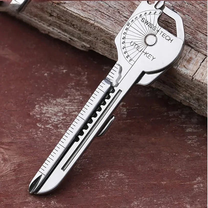 Compact Multi-Tool Keychain – Portable Screwdriver & Bottle Opener