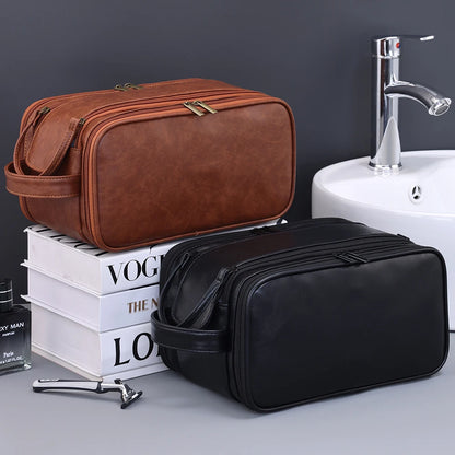 Multi-Pocket Travel Toiletry Bag – Waterproof Cosmetic Organizer