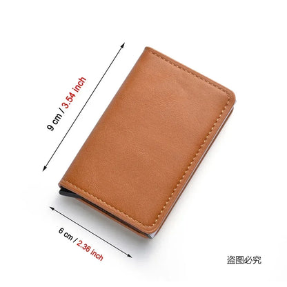 Anti Rfid Blocking Protected Magic Thief RFID ID Credit Card Holder Case Smart Minimalist Wallet Men Women Slim Cash Cardholder