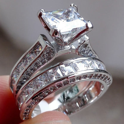 New Style Charm Couple Rings His Her