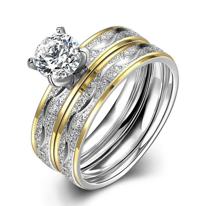 Fashion Retro Simple Couple Ring