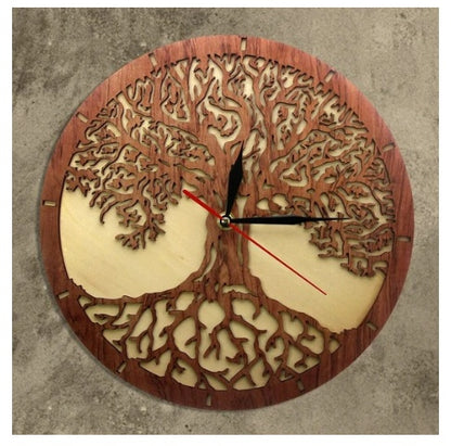 Tree Of Life Creative Wall Clock Sacred Magic Tree Wall Decoration Wall Clock